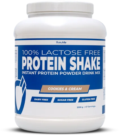 Ovowhite Protein Shake sabor Cookies & Cream