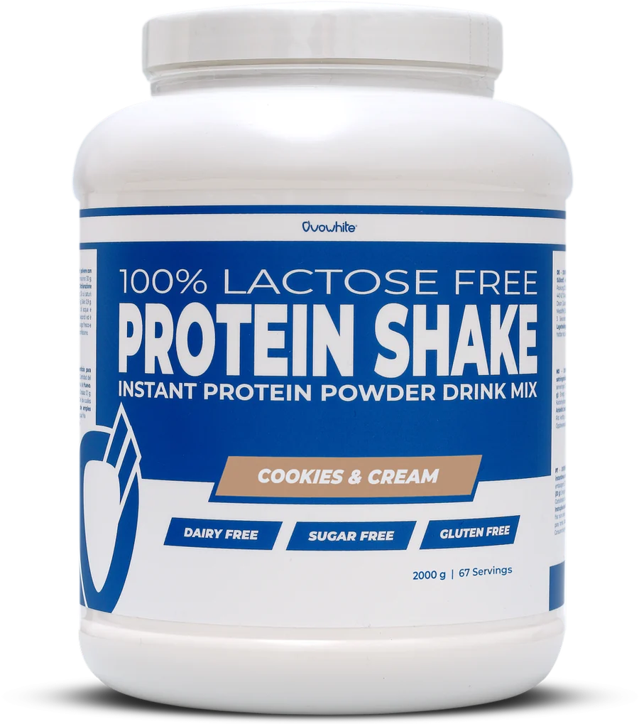 Ovowhite Protein Shake sabor Cookies & Cream