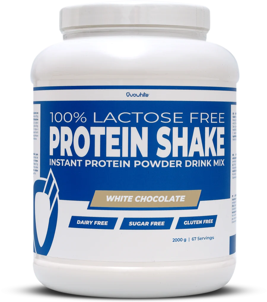 Ovowhite Protein Shake sabor White Chocolate